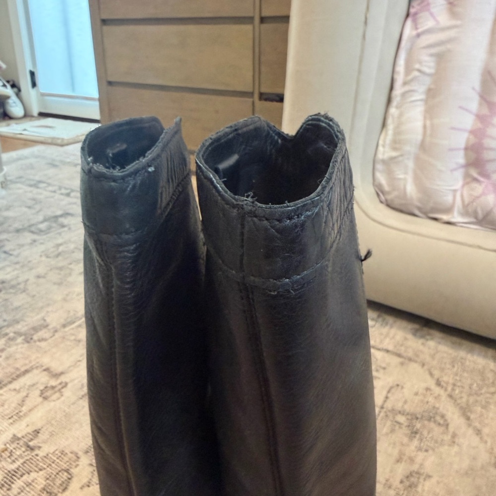 Frye Women's Cara Roper Tall Boots size 9 Black - Picture 8 of 15